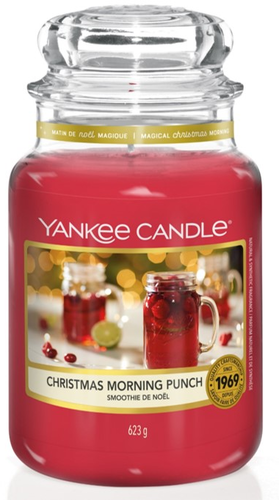 Yankee Candle sviečka veľká Christmas Morning Punch