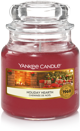 Yankee Candle sviečka malá Holiday Hearth