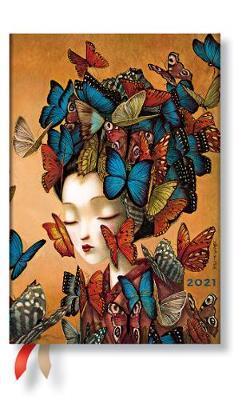 Diár 2021 Paperblanks Madame Butterfly