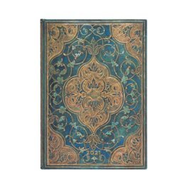 Diár 2021 Paperblanks Turquoise Chronicles