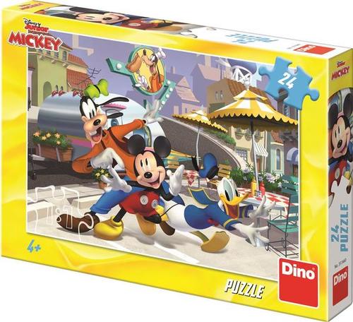 Kniha Puzzle 24 Mickey a přátelé