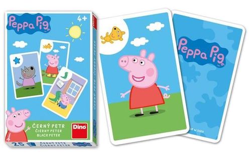 Dino Toys Hracie karty Čierny Peter: Peppa Pig Dino