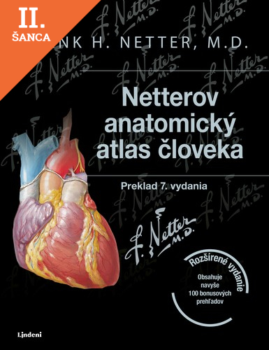 Lacná kniha Netterov anatomický atlas človeka 7. vydanie