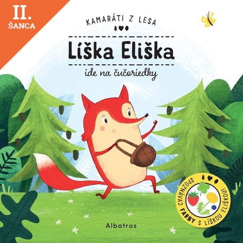 Lacná kniha Líška Eliška ide na čučoriedky