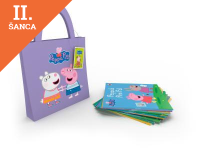 Lacná kniha Peppa Pig - Purple Bag