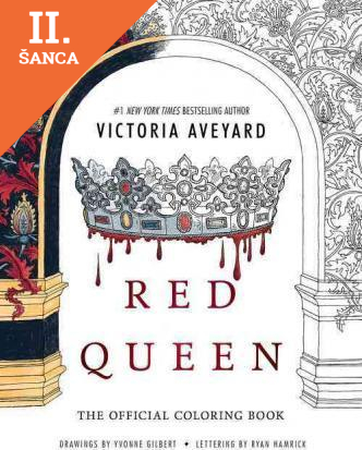 Lacná kniha Red Queen: The Official Coloring Book