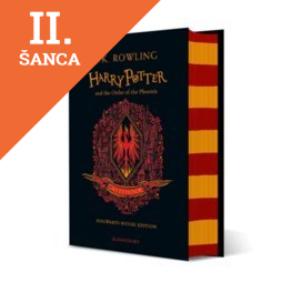 Lacná kniha Harry Potter and the Order of the Phoenix Gryffindor House