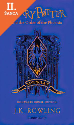 Lacná kniha Harry Potter and the Order of the Phoenix Ravenclaw House