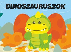 Pancsolókönyv szivaccsal - Dinoszaurusz