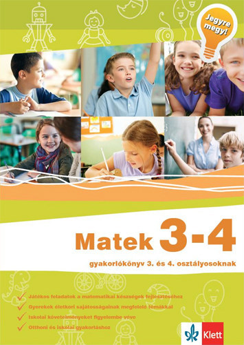 Kniha Matek 3-4 - Gyakorlókönyv 3. és 4. osztályosoknak - Katalin Sütő