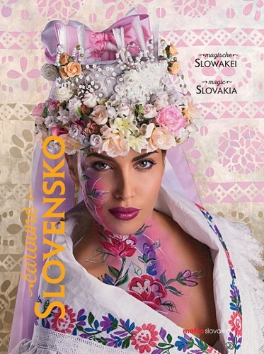 Kniha Čarovné Slovensko (obálka folklór)