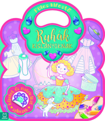 Kniha Füles kifestő - Ruhák kislányoknak - Agnieszka Bator