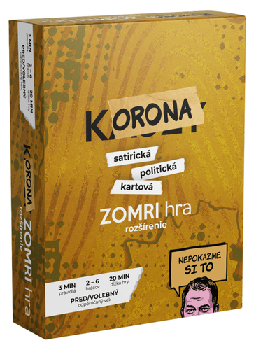 Kossuth Kiadó Hra Kauzy ZOMRI: Korona (rozšírenie)