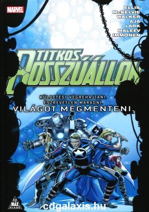 Kniha Titkos Bosszúállók - Warren Ellis,Csaba Rusznyák