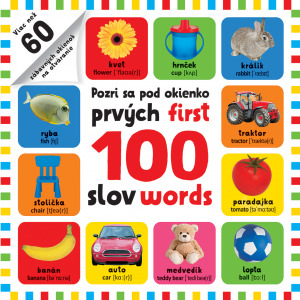 Kniha Pozri sa pod okienko - prvých 100 slov -