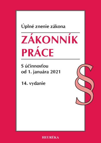 Zákonník práce Úzz, 14. vyd. 2021