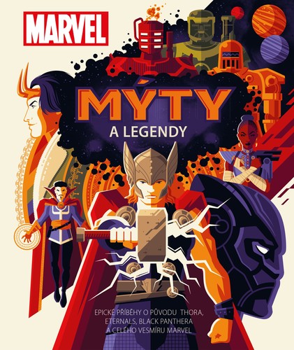 Marvel: Mýty a legendy - Kolektív autorov,Jakub Goner