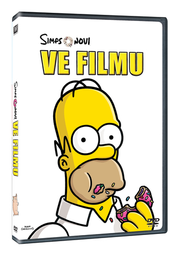 Kniha Simpsonovi ve filmu DVD
