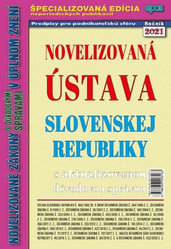 Novelizovaná ústava Slovenskej republiky 4/2021