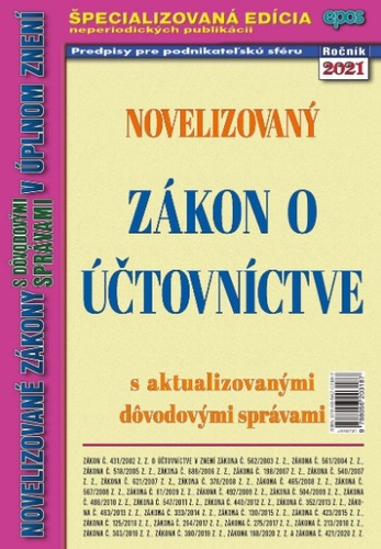 Novelizovaný zákon o účtovníctve 7/2021