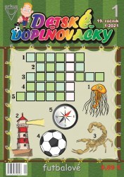 Detské doplňovačky 1 2021 futbalové