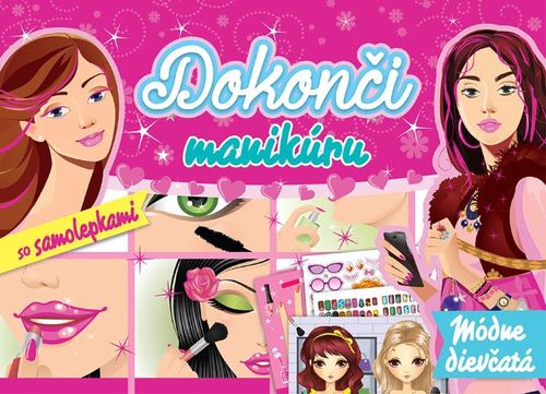 Kniha Dokonči manikúru - Módne dievčatá