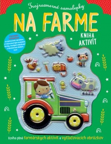 Na farme: Trojrozmerné samolepky - Stuart Lynch