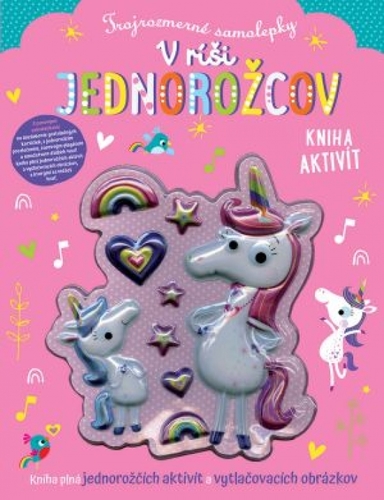 V ríši jednorožcov: Trojrozmerné  samolepky