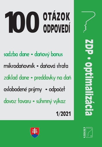 100 otázok a odpovedí - ZDP po novom, Optimalizácia - Kolektív autorov