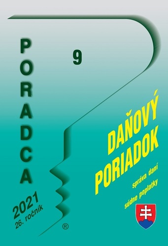 Poradca č. 9 2021 - Daňový poriadok s komentárom (úplné znenie zákona po novelách)