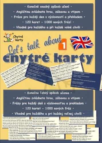 Kniha Chytré karty: Angličtina - Lets talk about 1