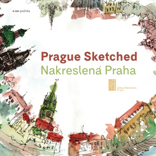 Kniha Prague Sketched - Nakreslená Praha - Urban Sketchers Prague