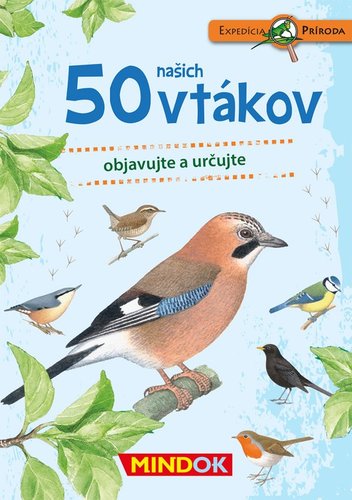 Mindok Hra Expedícia príroda: 50 vtákov Mindok (slovenská verzia)