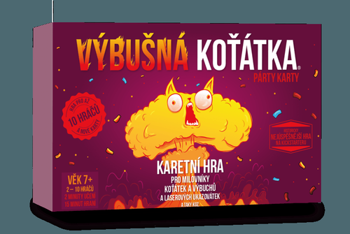 Hra Výbušná koťátka: Párty karty (hra v češtine)