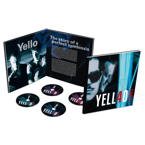 Kniha Yello - Yello 40 Years (Deluxe Limited Edition) 4CD