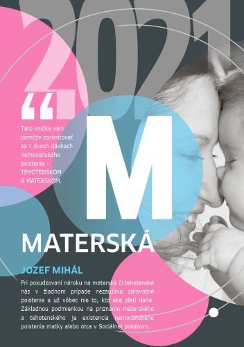 Kniha Materská 2021