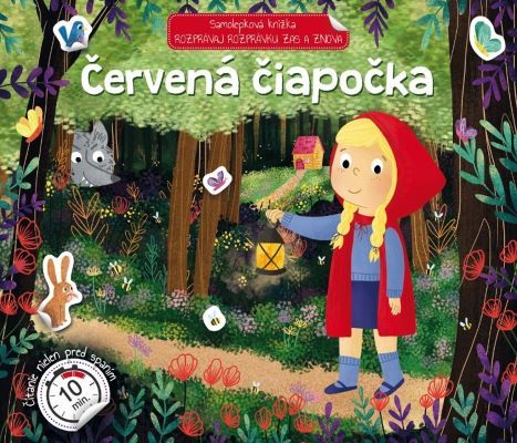 Samolepková knižka - Červená Čiapočka