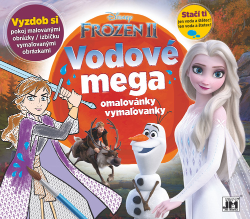 Vodové mega omalovánky / vymaľovanky - Frozen II