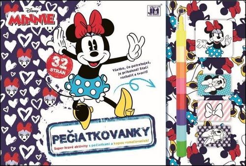 Kniha Pečiatkovanky - Minnie