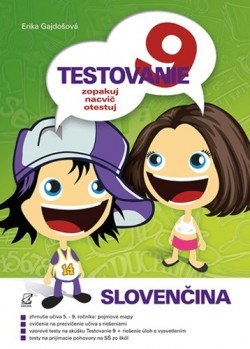 Kniha Testovanie 9 slovenčina