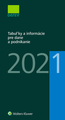 Kniha Tabuľky a informácie pre dane a podnikanie 2021 - Dušan Dobšovič