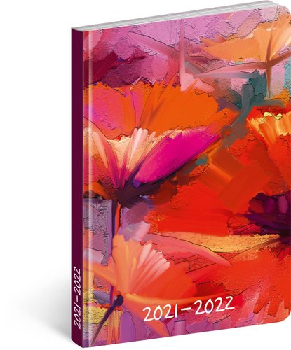 18mesačný diár Petito – Maľba 2021/2022, 11 × 17 cm