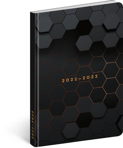 18mesačný diár Petito – Polygón 2021/2022, 11 × 17 cm