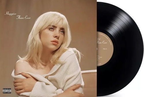 Kniha Eilish Billie - Happier Than Ever LP