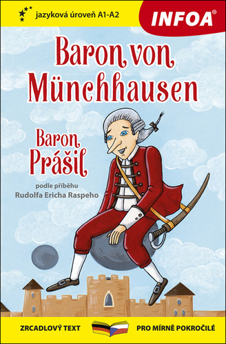Baron von Münchhausen - Zrcadlová četba A2-B1 - Raspe Erich Rudolph