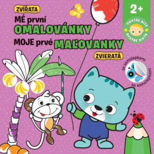 Kniha Zvieratá - Moje prvé maľovanky