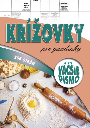 Kniha Krížovky pre gazdinky