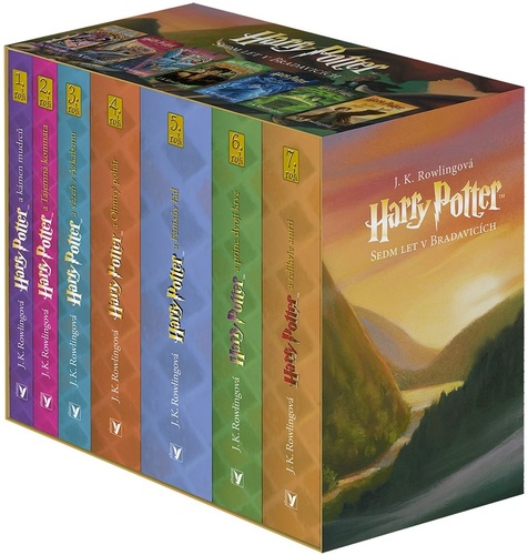 Kniha Harry Potter box 1-7 (CZ) - Joanne K. Rowling,Pavel Medek,Vladimír Medek