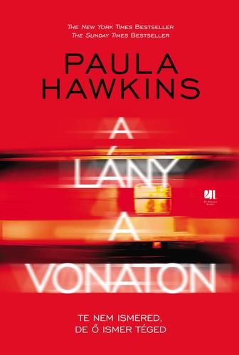 Kniha A lány a vonaton - keménytáblás, piros borítós - Paula Hawkins,Gábor Tomori