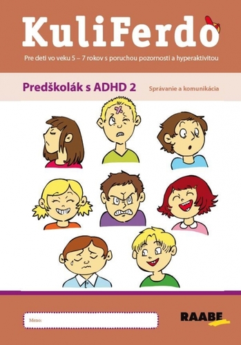 Kniha KuliFerdo Predškolák s ADHD 2